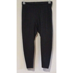Elisabeth by Liz Claiborne Black Elastic Waist Cotton Pant Size 2